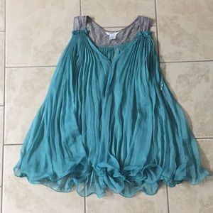 Esley Pleated Blouse/Tank